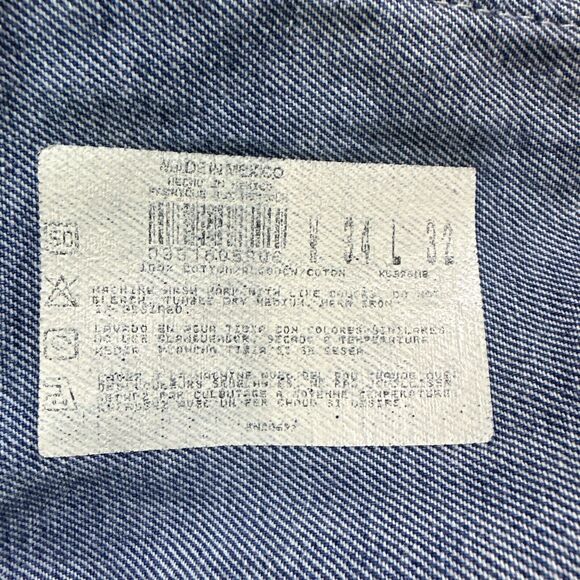 Dickies Bibs Mens 34x32 Overalls Blue Denim Carpenter Farmer Work Workwear - Picture 2 of 14